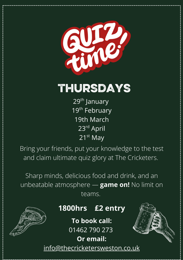 Cricketers Pizza Poster (5)