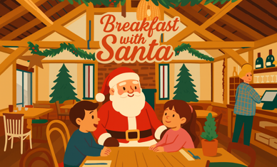 Breakfast With Santa At The Lodge